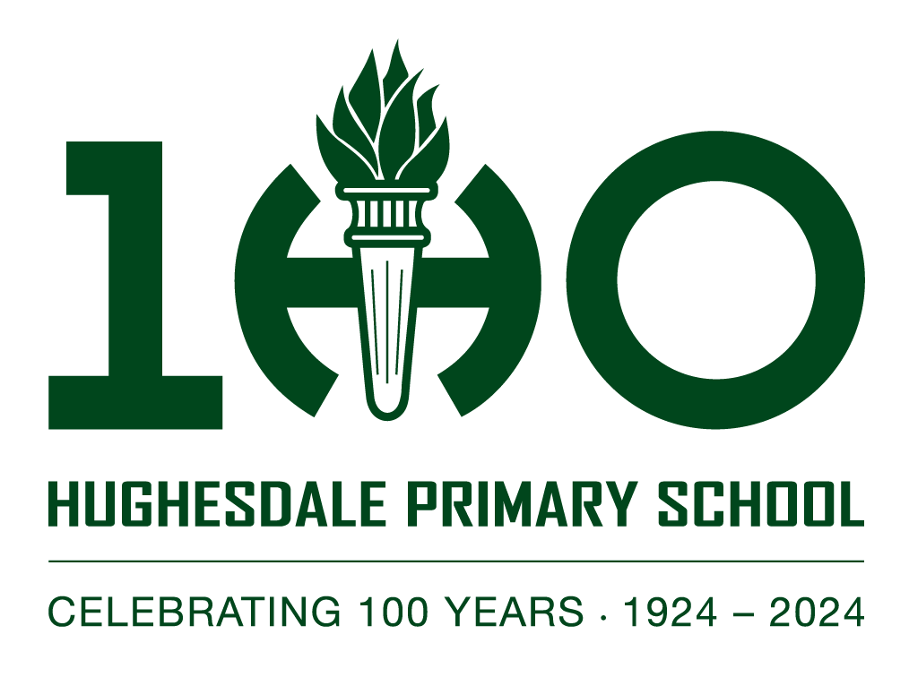 Hughesdale Primary School Celebrating 100 Years - Centenary Logo